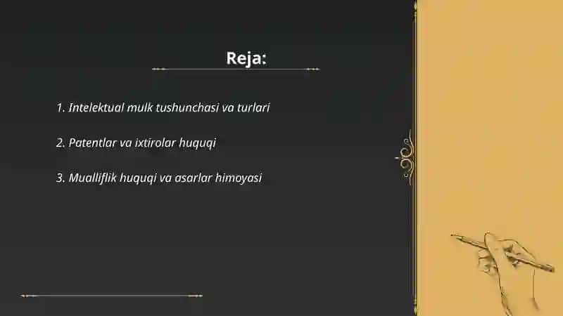 Intelektual mulk 2