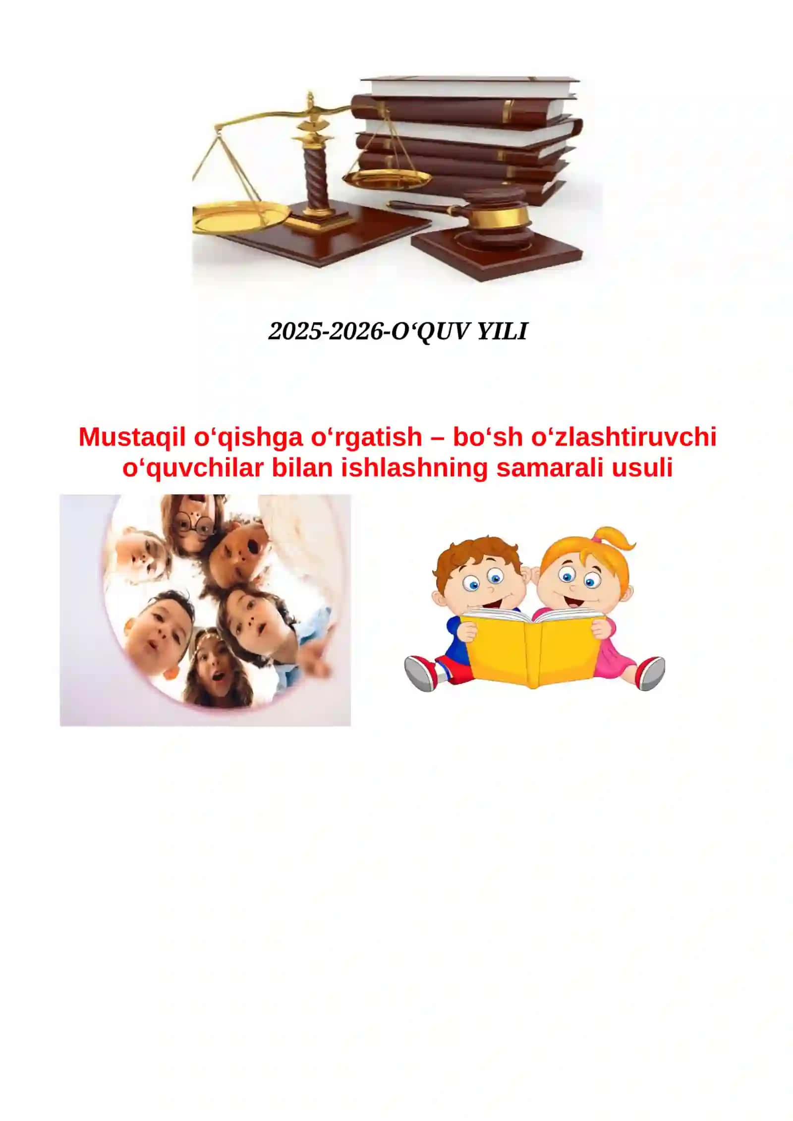Bo‘sh o‘zlashtiruvchi o‘quvchilarni mustaqil ishlash 2