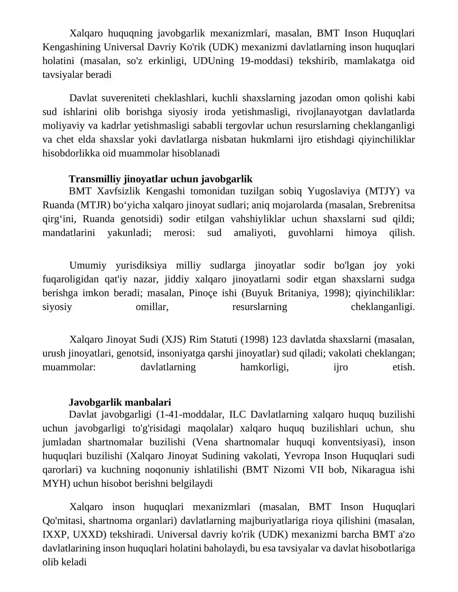 Xalqaro huquqda javobgarlik tushunchasi 2