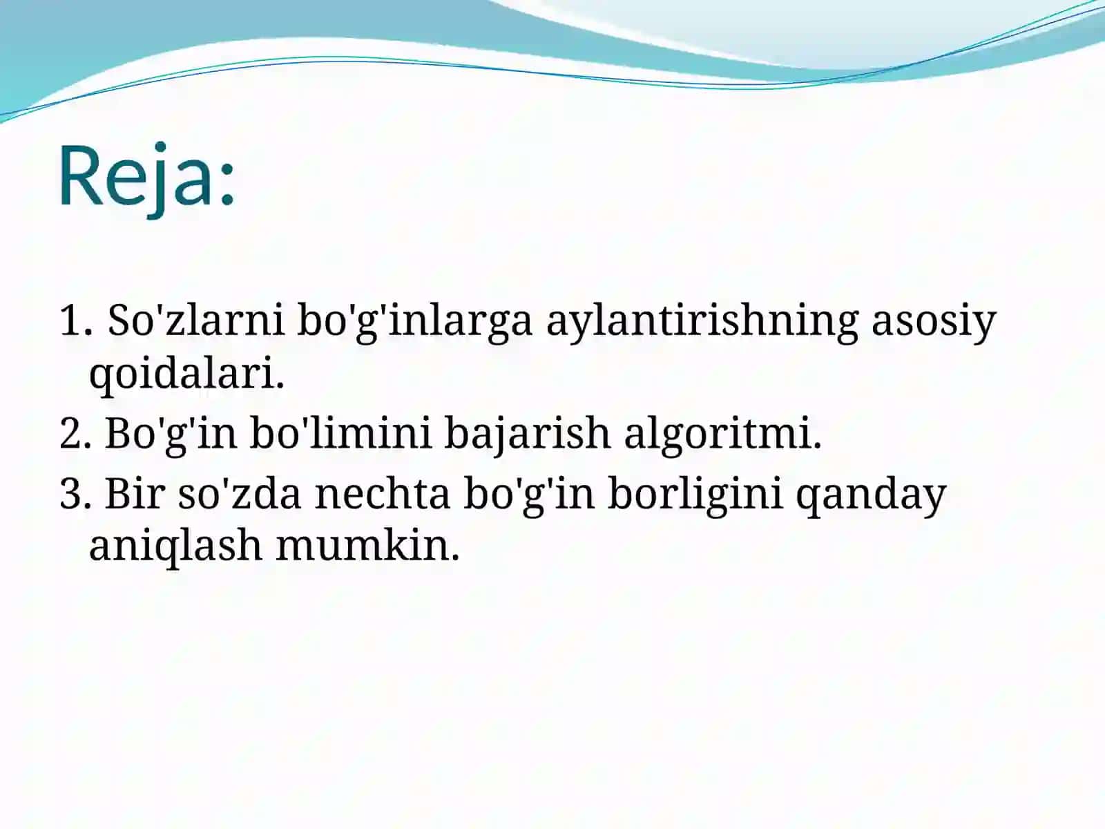 SAVOD O‘RGATISHDAVRIDA BO’G’IN USTIDA ISHLASH 2