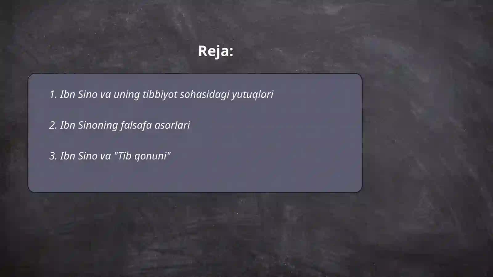 Ibn Sino va uning tibbiyot sohasidagi yutuqlari 2
