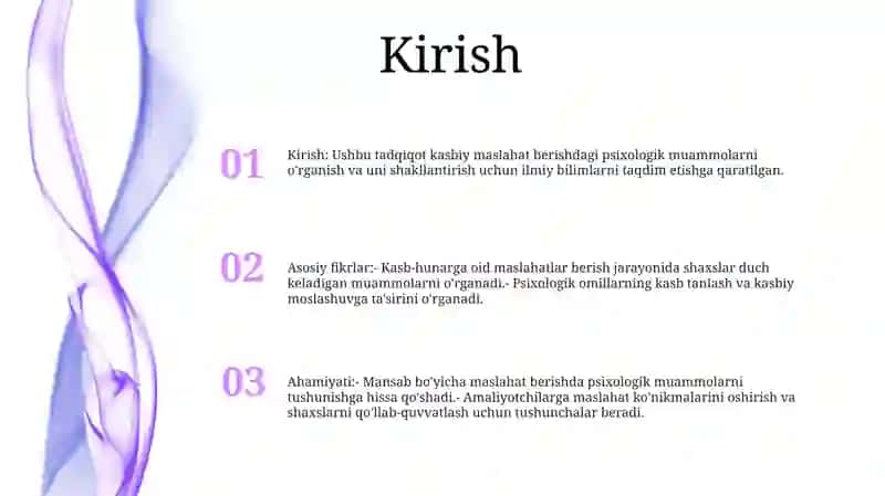 Òspirinlikda Kasbga Yònaltirishning Psixologik Muammolar Haqida Ilmiy Bilimni Shakllantirish 2