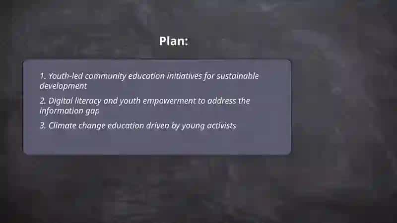 The role of youth in solving global problems through education 2
