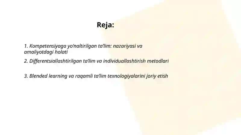 Pedagogik faoliyatdagi yutuq va kamchiliklari 2