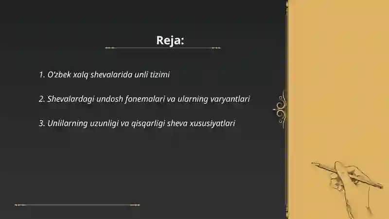 O‘zbek xalq shevalarining fonetik xususiyatlari 2