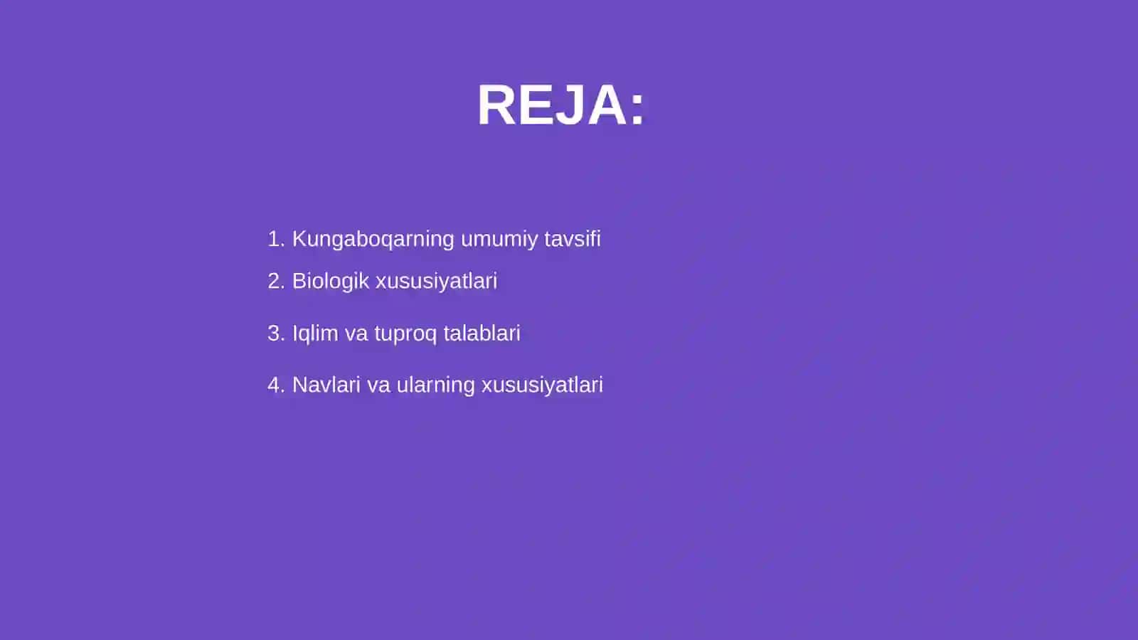 Kungaboqar biyalogiyasi va yetishtirish texnologiyasi 2