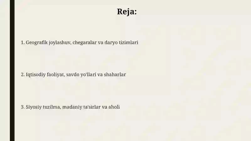 Qadimgi Xorazm Soʻgʻd Baqtriya tarixiy geografiyasi 2