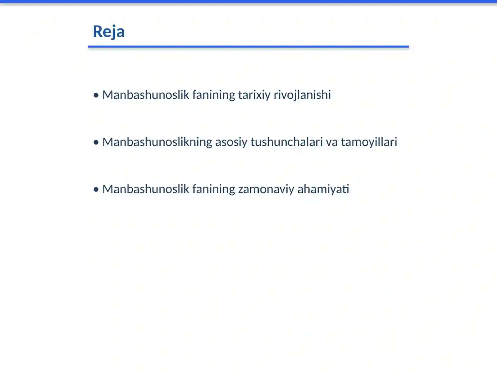 Manbashunoslik fanining maqsad va vazifalari 2