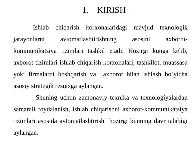 Axborot tizimining asosiy terminlari va tushunchalari. 2