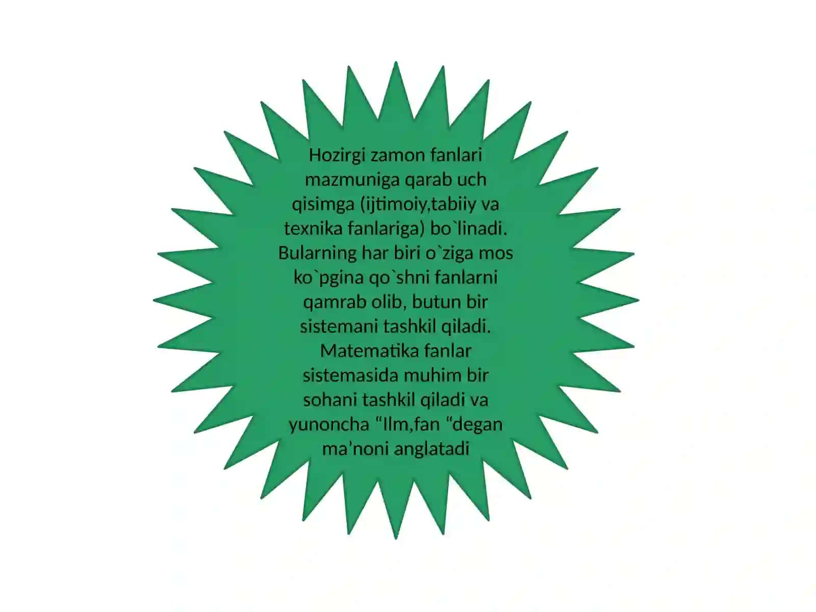 Yunon olimlarining matematika va tabiiy fanlari vojiga qoʻshgan hissasi 2