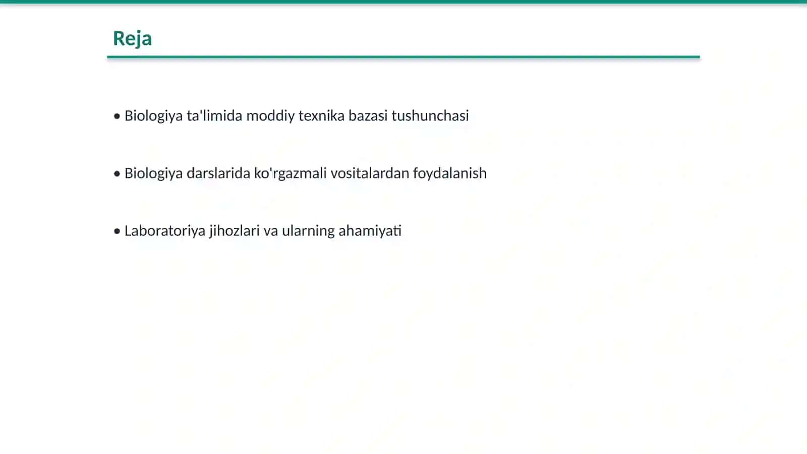 Biologiyani òqitishda moddiy texnika bazasidan foydalanish 2