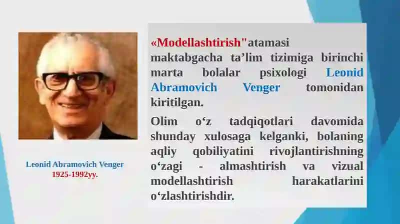 Maktabgacha yoshdagi bolalar bilan ta’lim jarayonida modellashtirish texnologiyasi 2