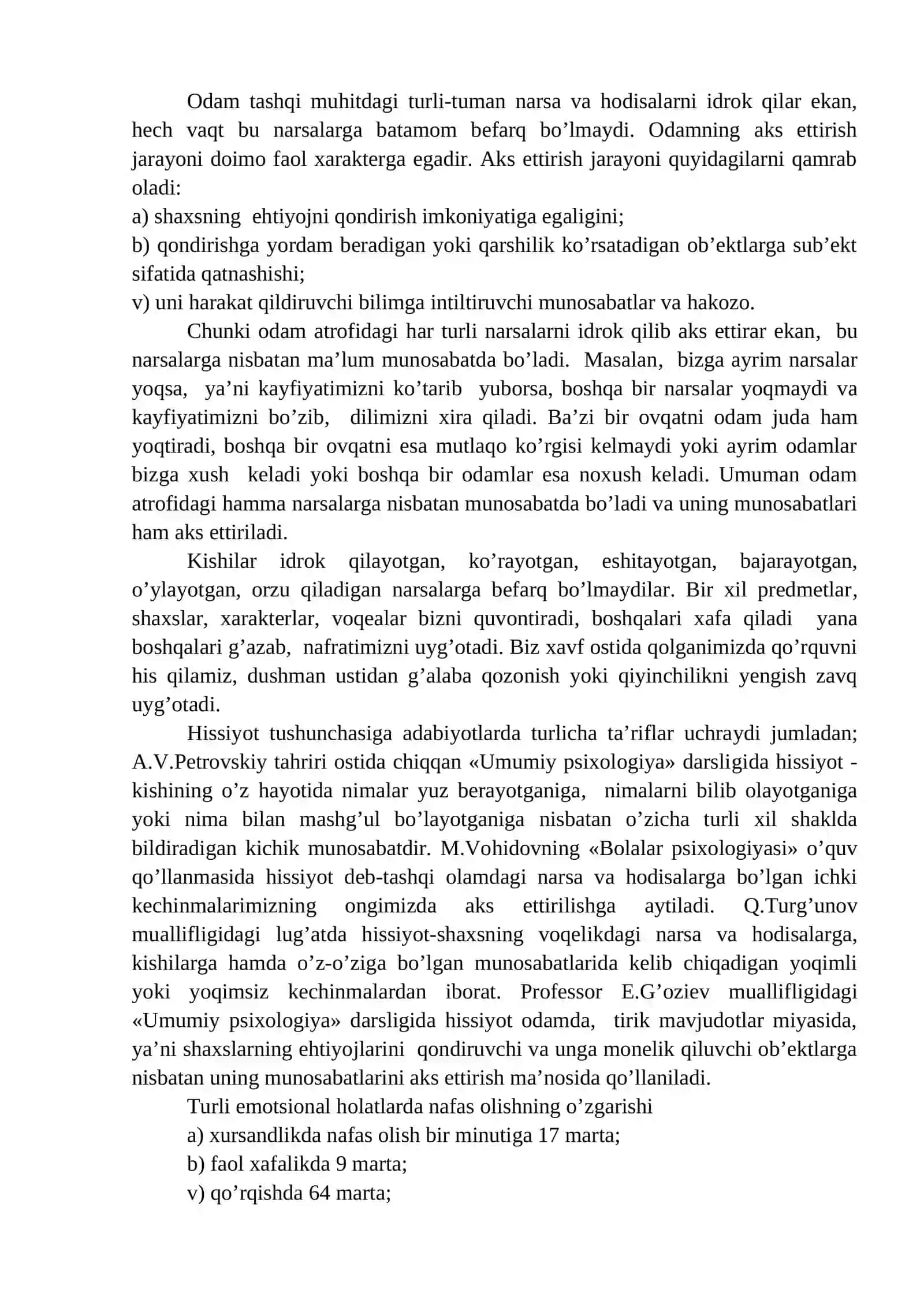 Hissiyot. Iroda 2
