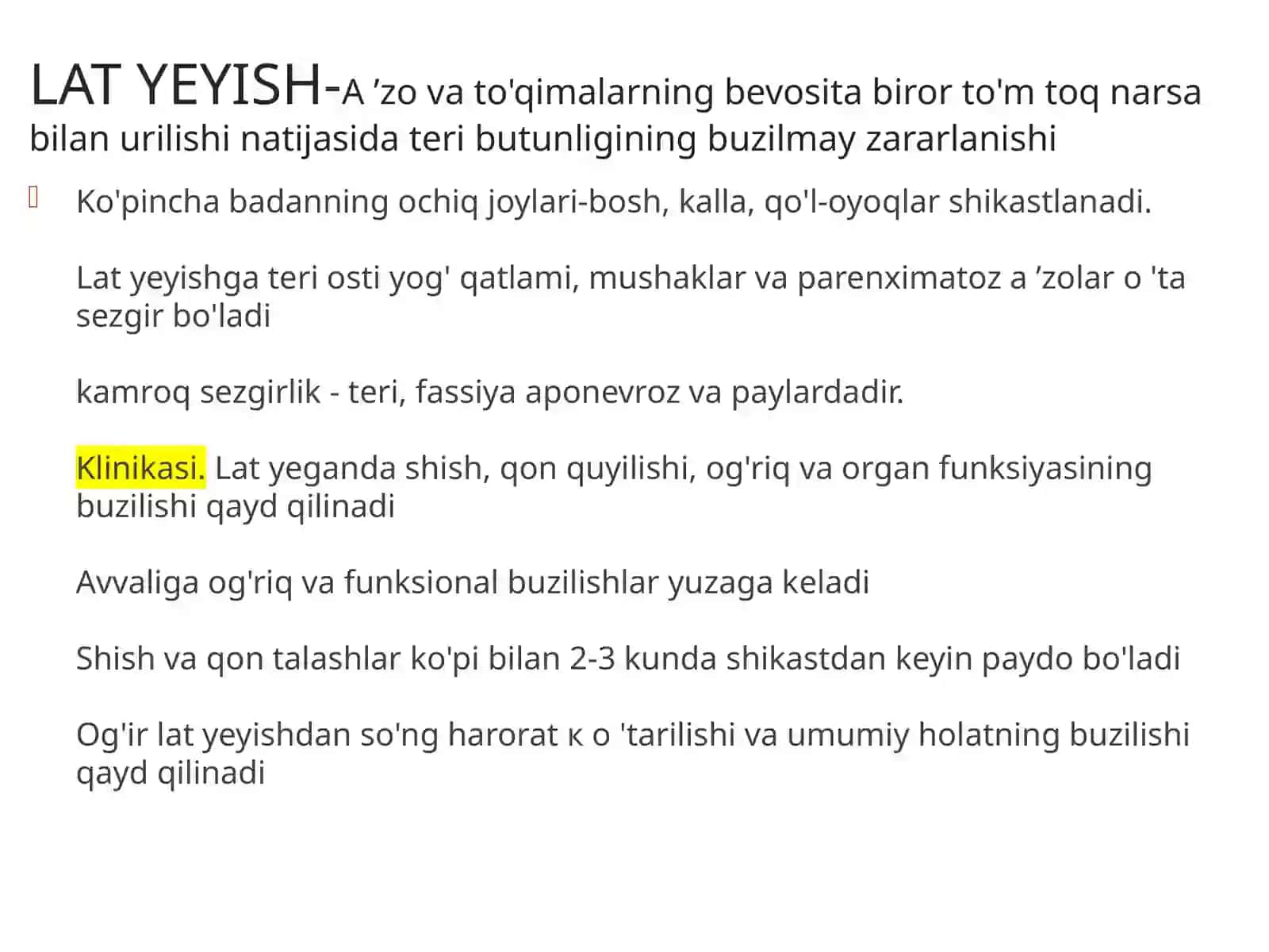 Yumshoq toʻqima va suyaklar 2