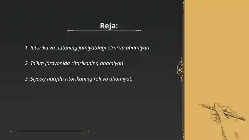 Ritorika nutqning ahamiyati 2
