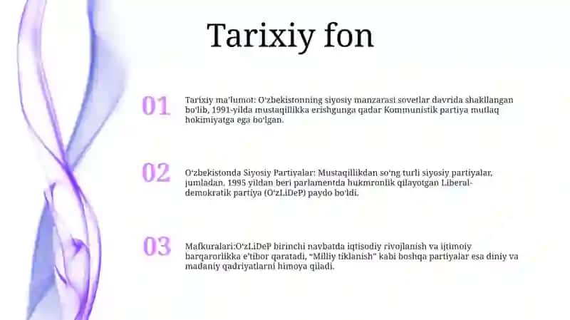 Oʻzbekistonda Siyosiy Partiyalar Va Ularning Mafkuralari 2
