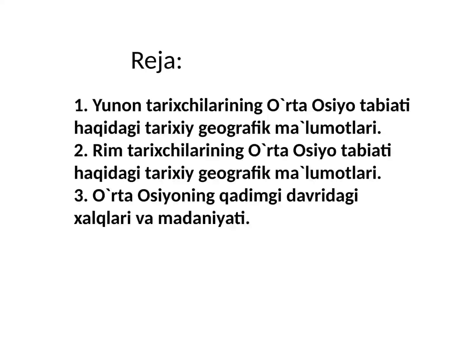 O'rta Osiyoning ibtidoiy jamoa davri tarixiy geografiyasi va kartografiyasiga oid tadqiqotlar 2