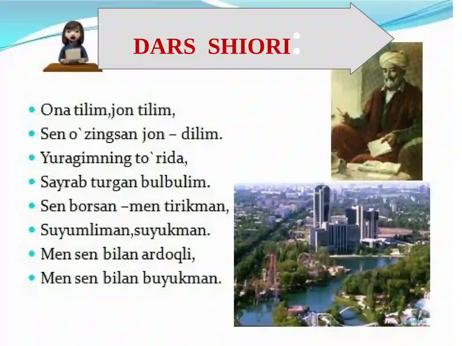 8-sinf Ona tili fanidan dars ishlanma. Gapning ifoda maqsadiga ko'ra turlari 2
