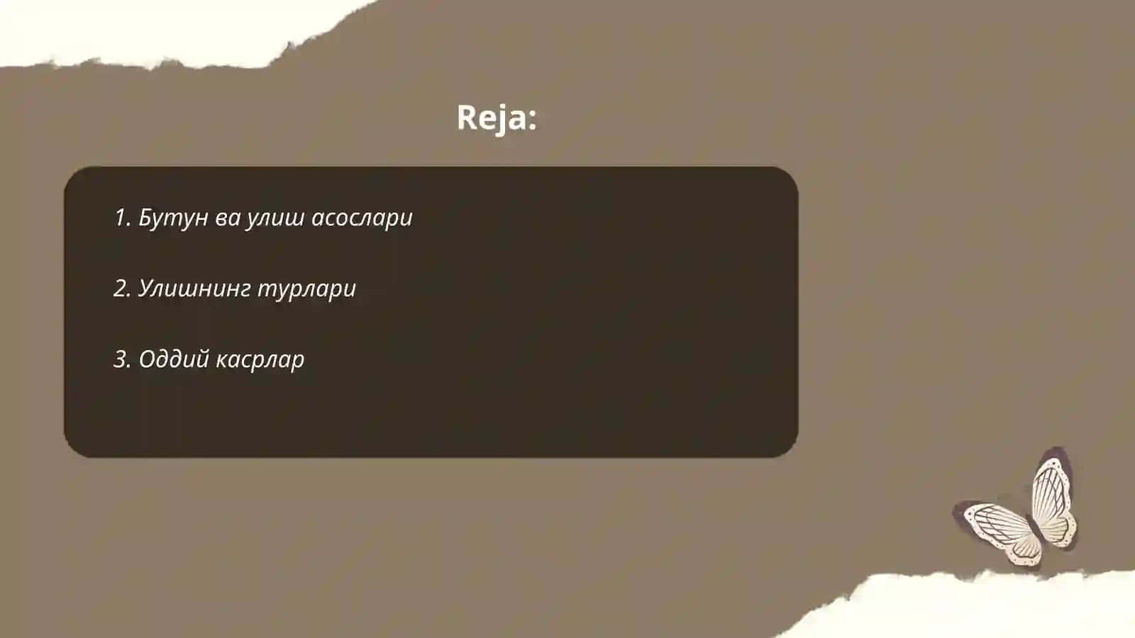 Улуш бутуннинг улишини топиш улишга кура бутунни топиш 2