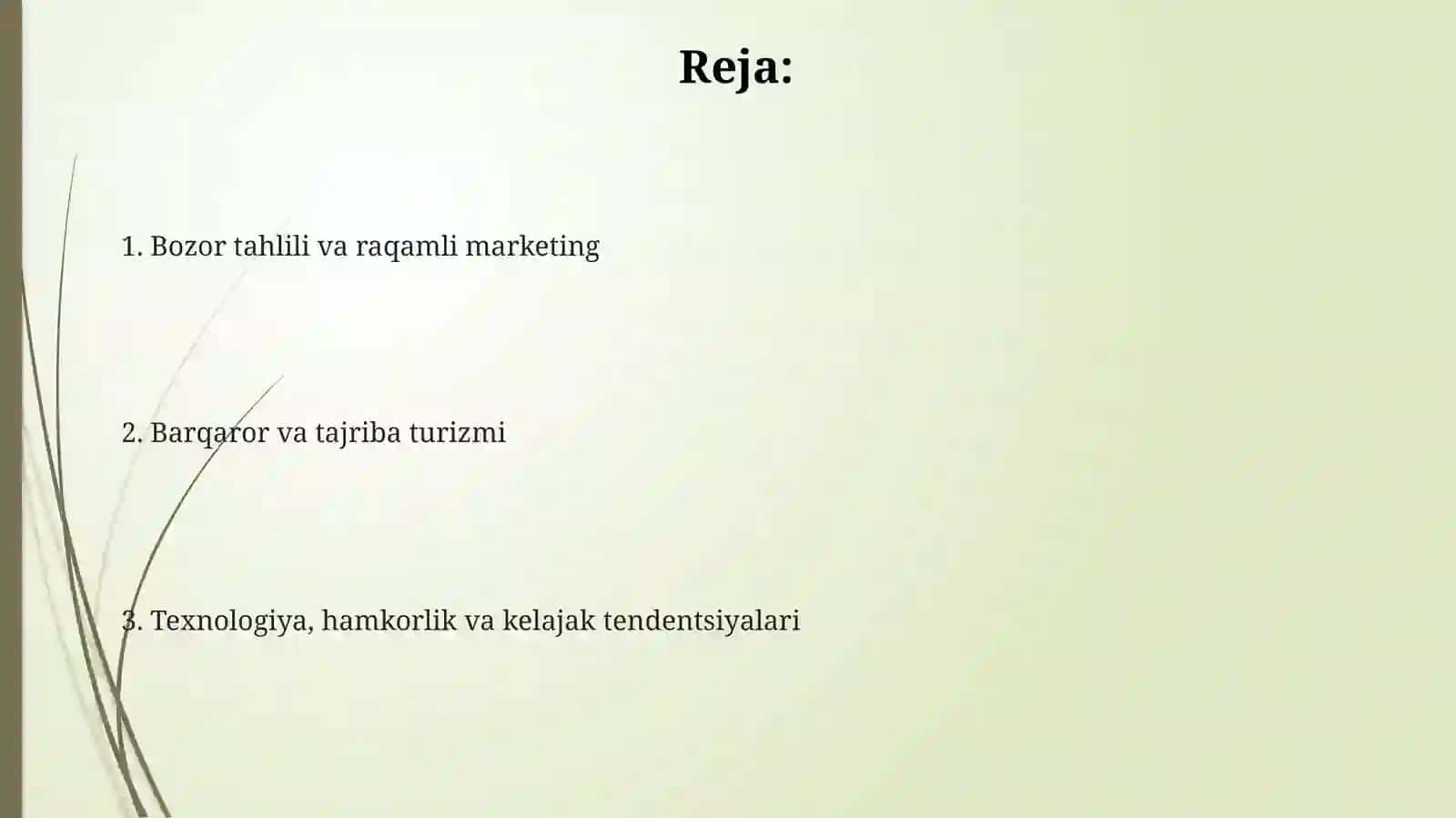 Turizmbiznesinirivojlantirishdainnovatsionyondashuvlar 2