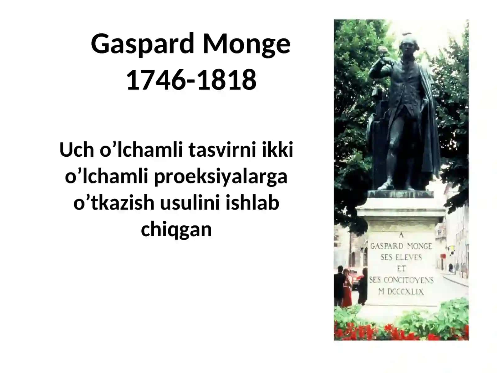 Kirish.Cizma geometriya fani 2