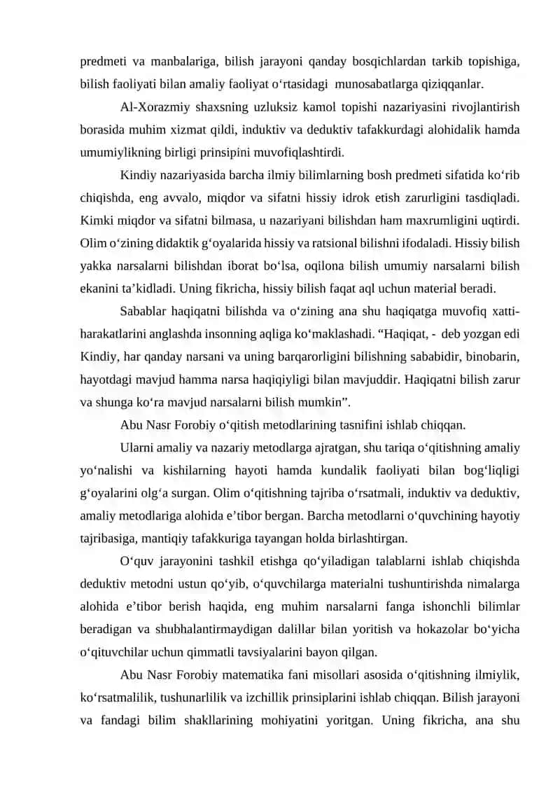 Ta'lim jarayonining mohiyati 2