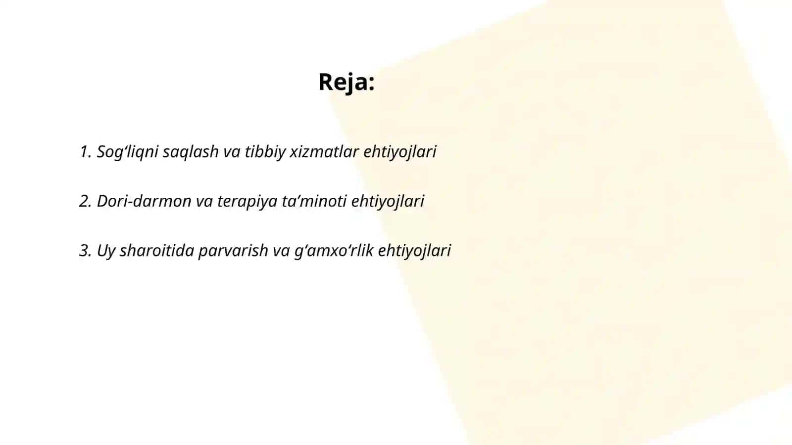 Mahalladagi keksalarning ehtiyoj haritasi 2