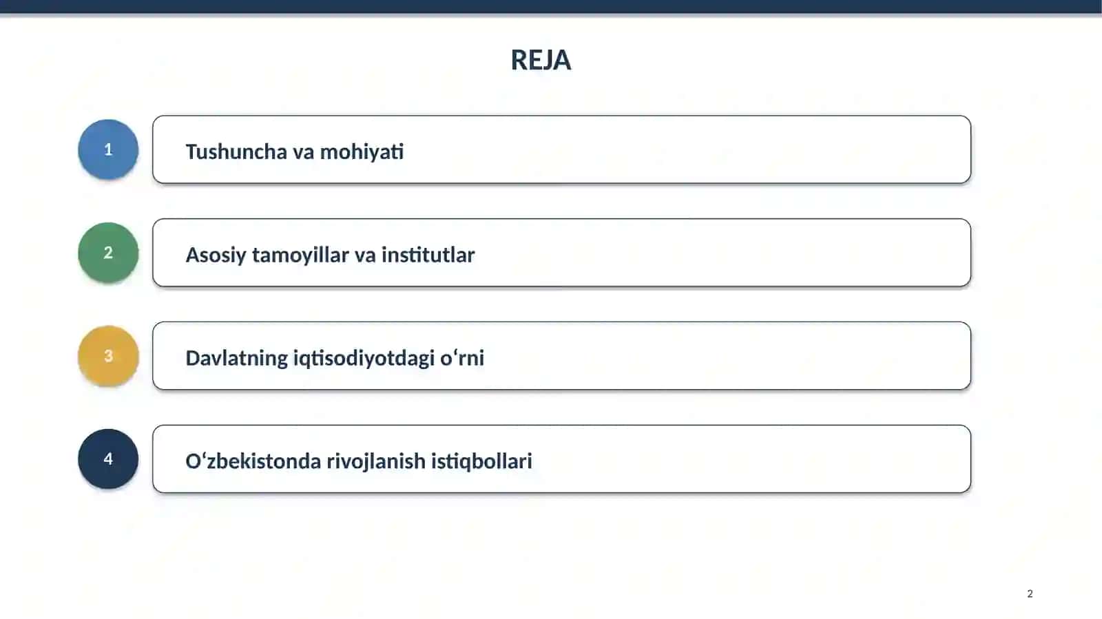 IJTIMOIYYO‘NALTIRILGANBOZOR IQTISODIYOTI 2