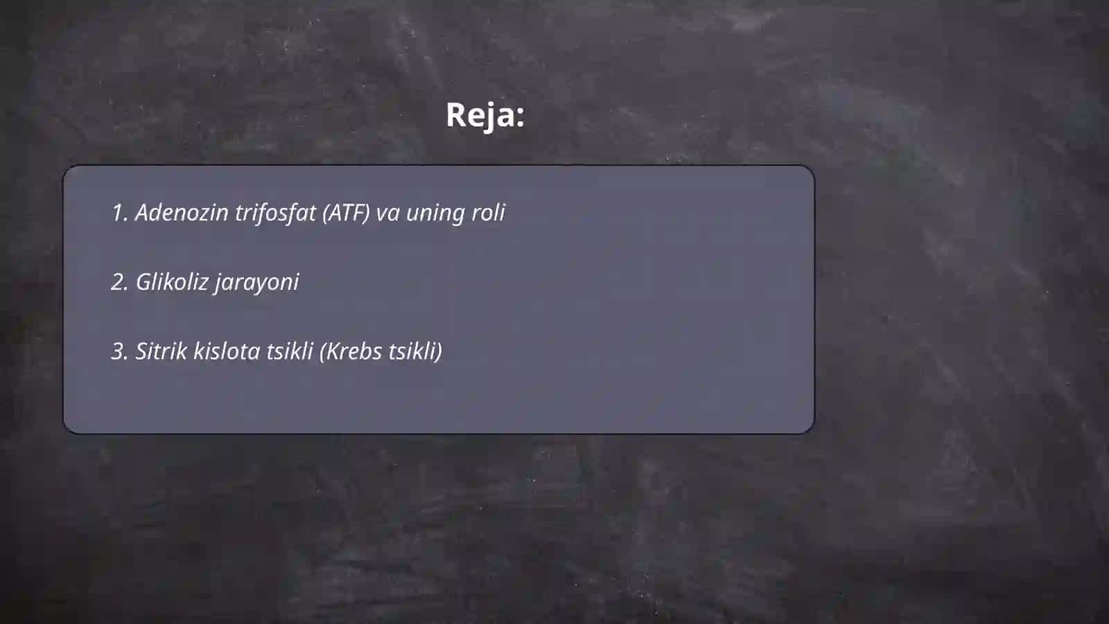 Adenozin trifosfat (ATF) va uning roli 2
