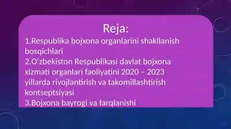 Bojxona xizmatini shakllanish bosqichlari 2