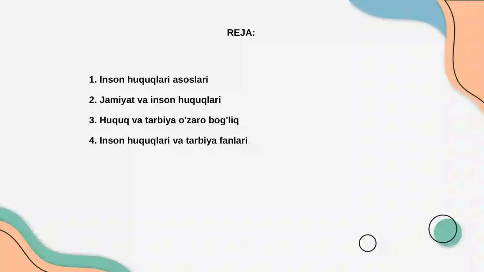 Inson huquqlari jamiyat poydevori 2