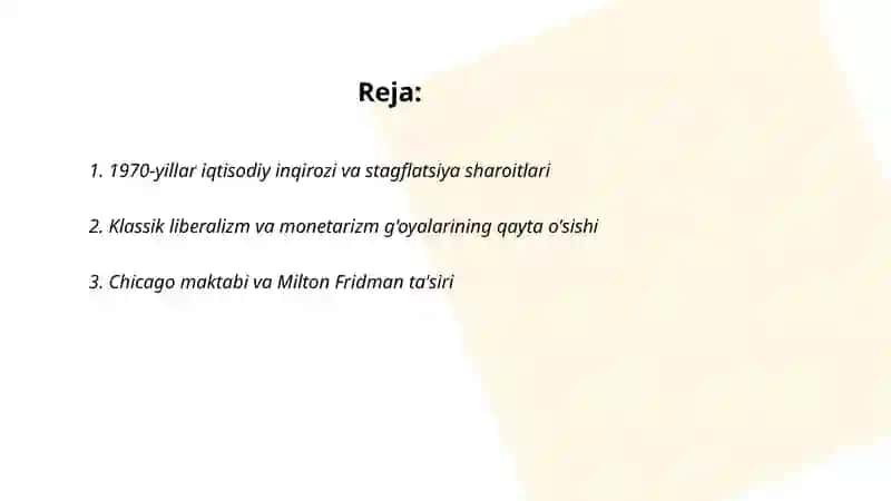 Neoliberalizm vujudga kelishining shart-sharoitlari 2