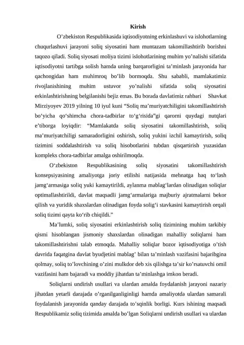 Soliq qarzini undirish 2