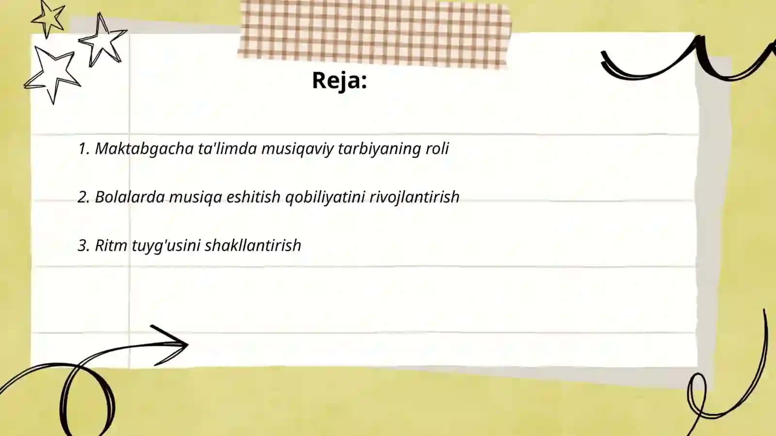 Maktabgacha ta'limda musiqaviy tarbiyaning maqsad va vazifalari 2