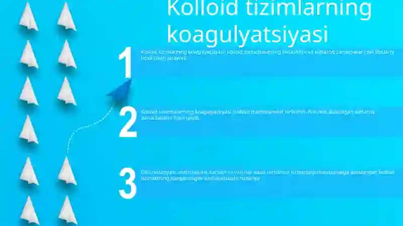 Kolloid Sistemalarning Koagulyatsiyasi 2