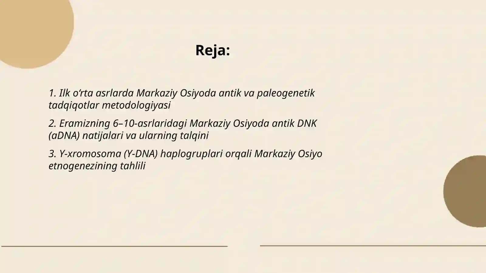 Ilk o‘rta asrlar davrida O‘rta Osiyoda etnogenetik jarayonlarining tadqiqotlari tahlili 2