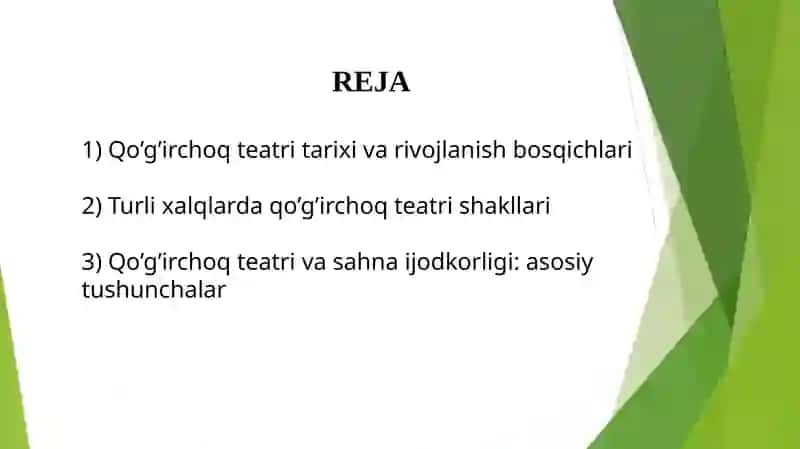 QO’G’IRCHOQ TEATRI ORQALI SAHNA IJODKORLIGINI RIVOJLANTIRISH 2