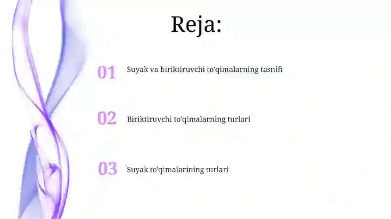 Skelet to'qimasi va tog'ay to'qimalarining tasnifi 2