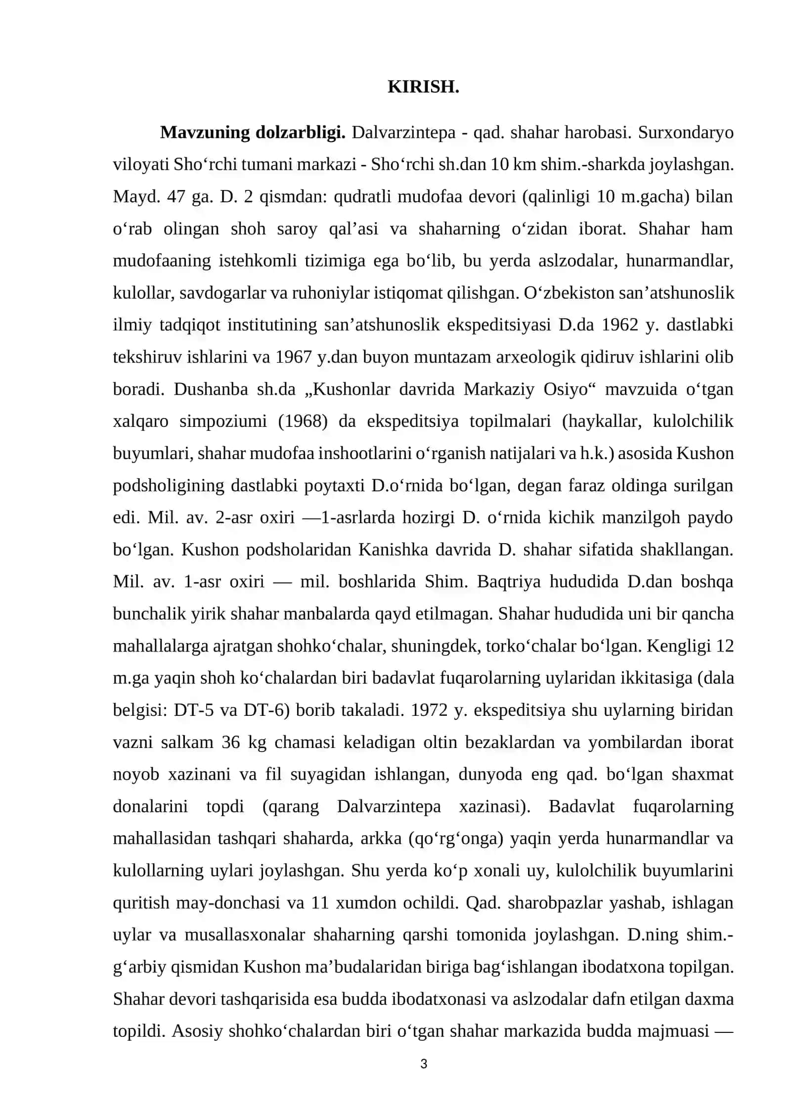 DALVARZINTEPA ARXEOLOGIK YODGORLIGINING ETNOGRAFIK MATERIALLARI 2