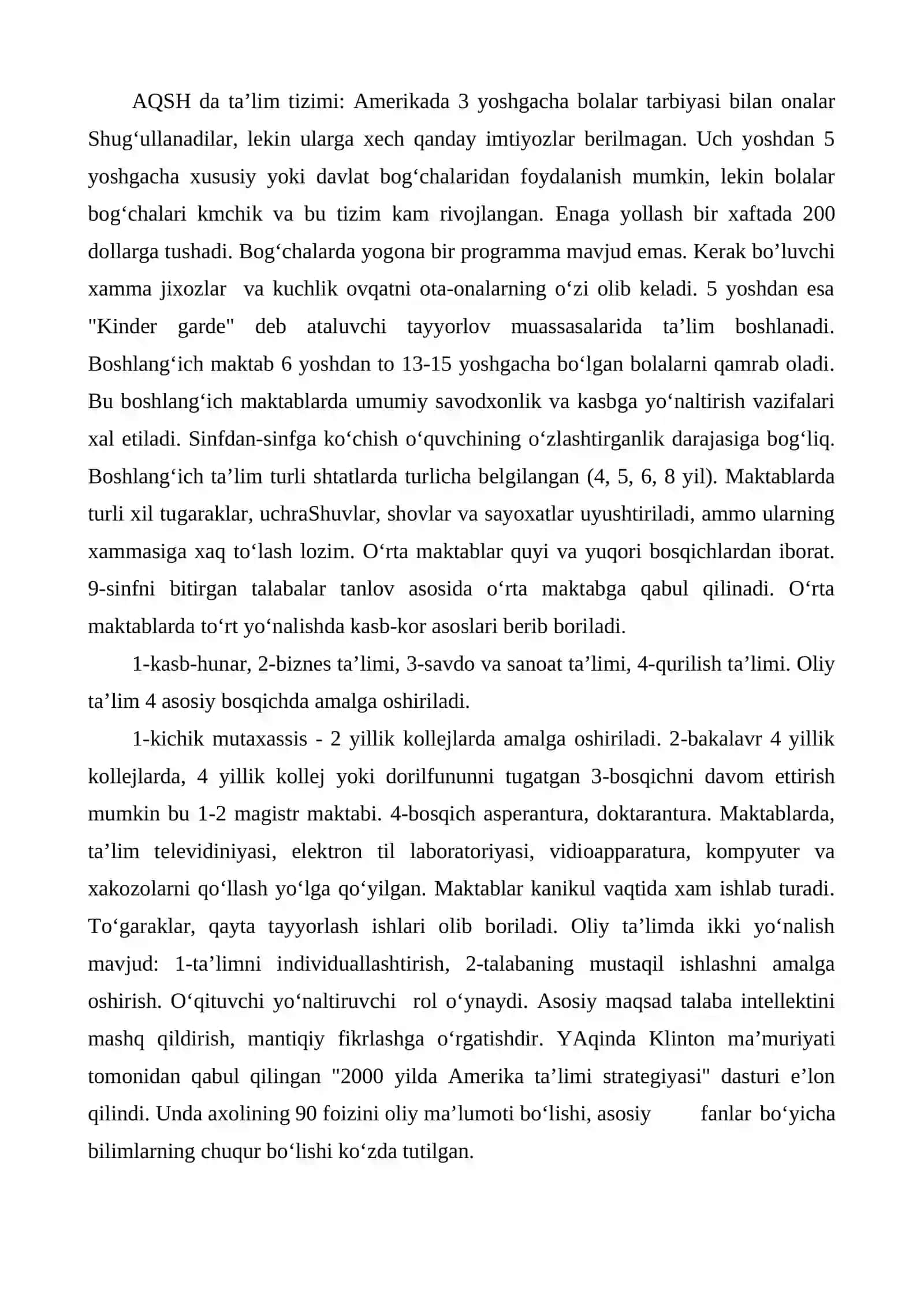 Ta'lim tizimi va pedagogika 2