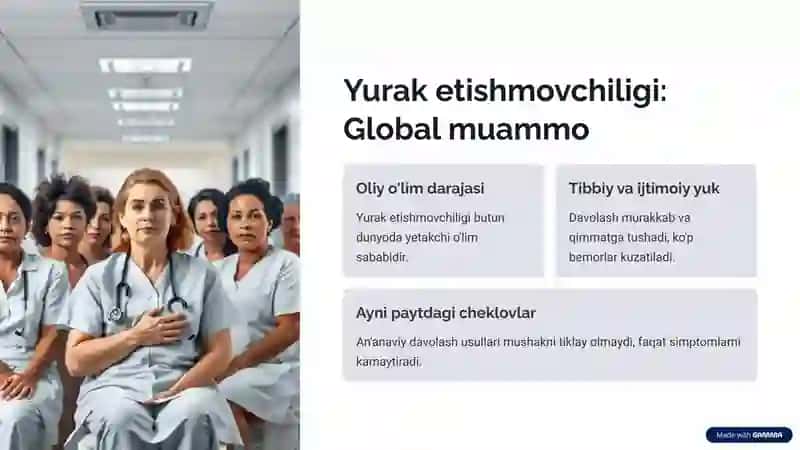 Yurak mushagi regeneratsiyasi: Muammolar va yechimlar 2