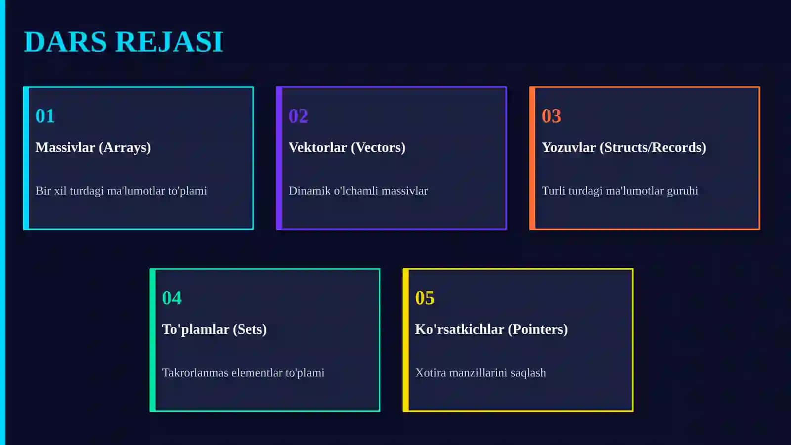 C++ DASTURLASH 2