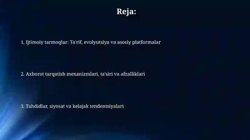 Ijtimoiy tarmoqlar va ularning axborot tarqatishdagi roʻli 2