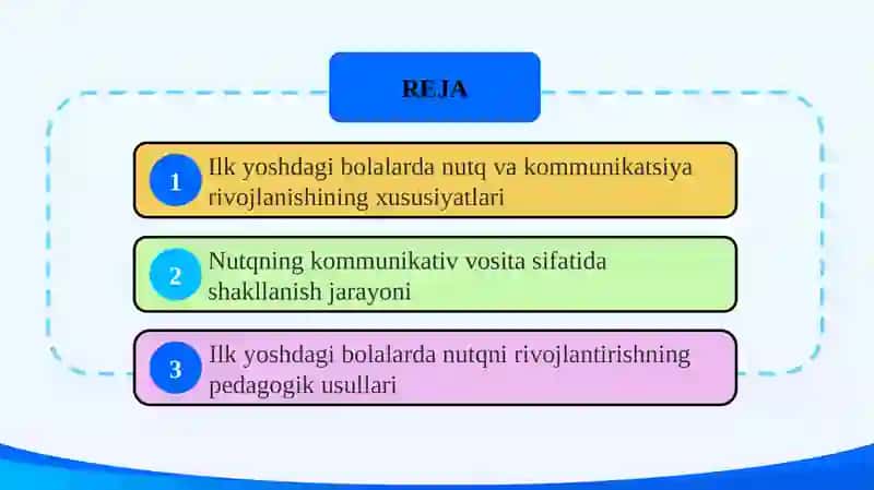 Ilk yoshdagi bolalarda nutqning kommunikativ vosita sifatida rivojlanishi 2