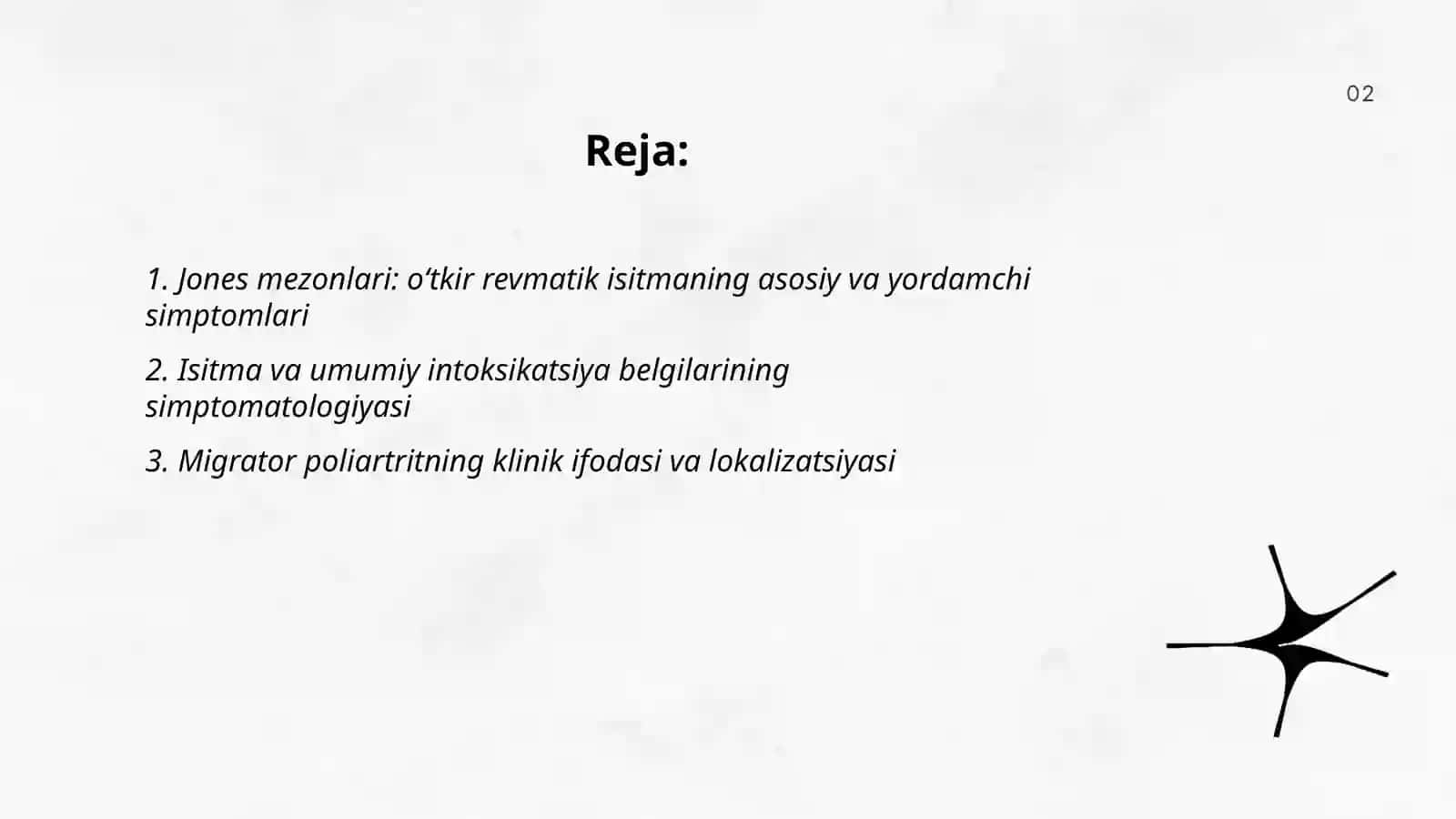 O'tkir revmatik isitma 2