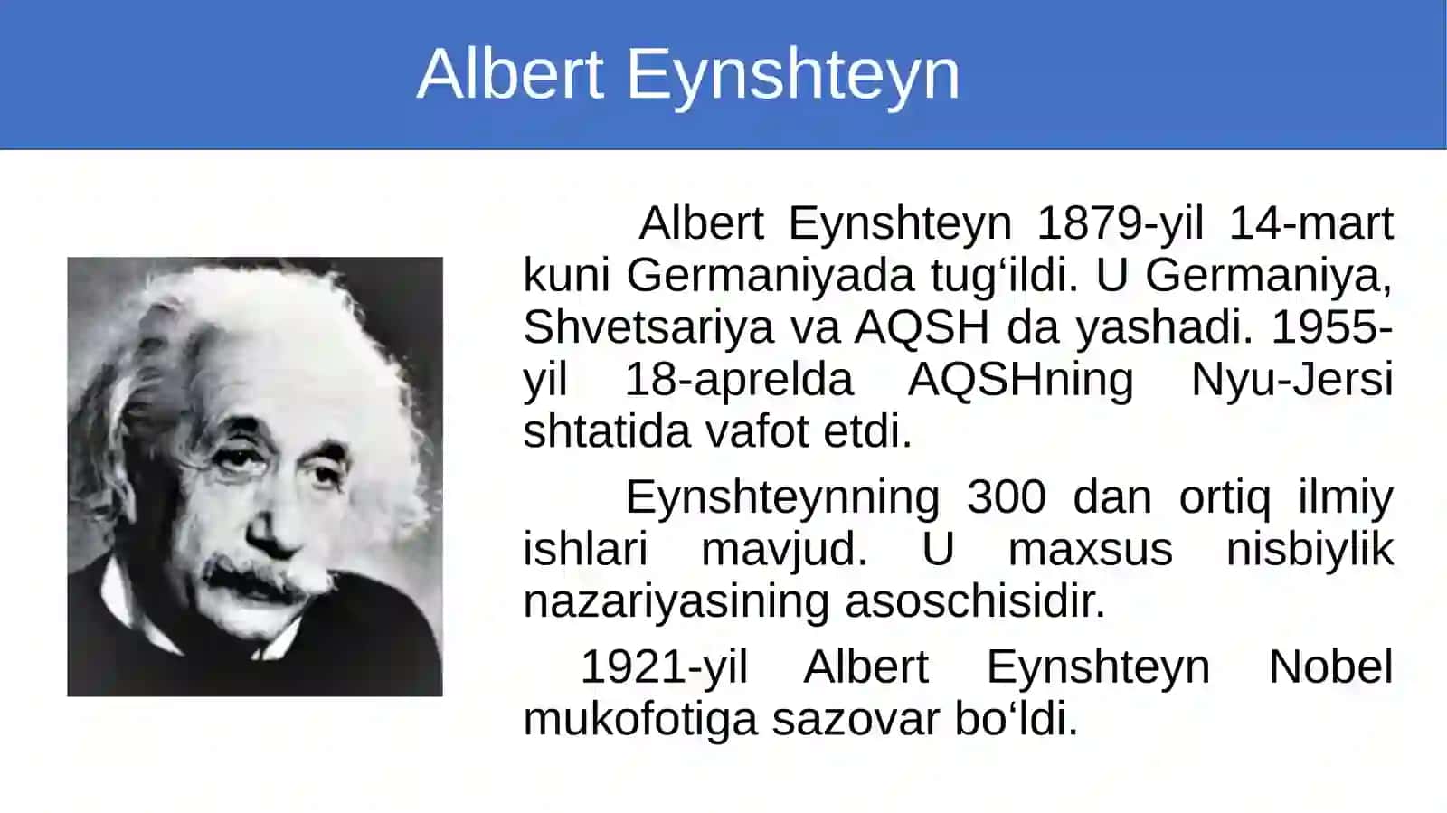 Maxsus nisbiylik nazariyasi asoslari. Tezliklarning qo‘shishning relyativistik qonuni. 2
