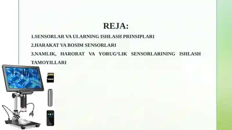 Sensorlar 2