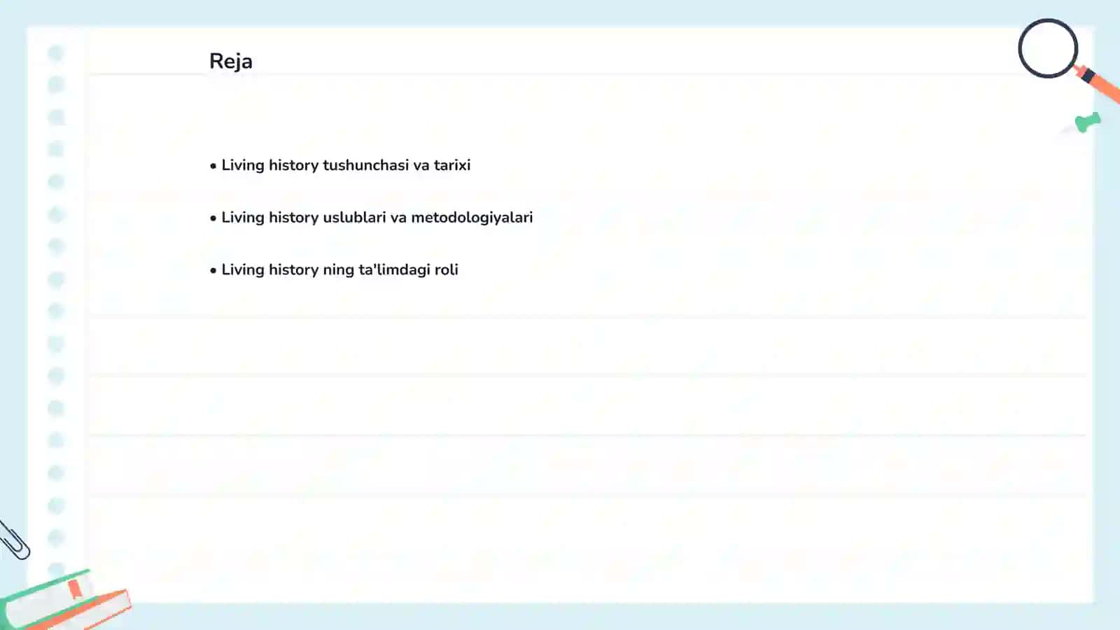 Living history 2