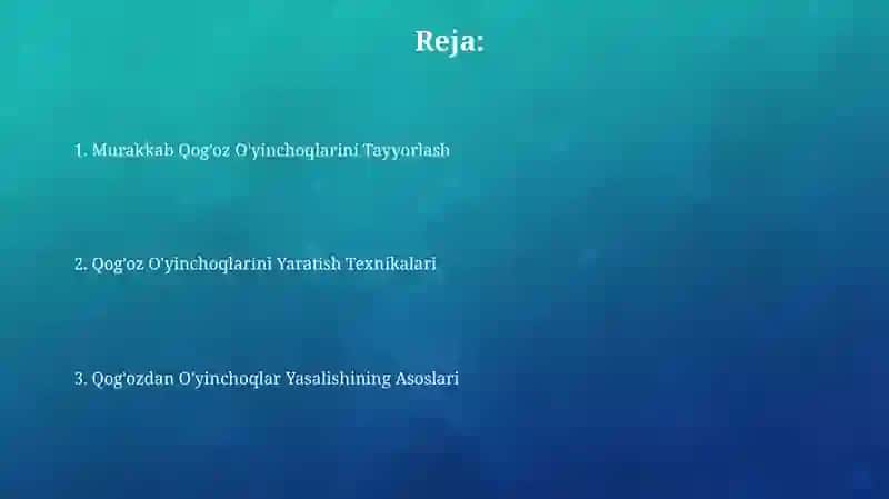Murakkab Qog'oz O'yinchoqlarini Tayyorlash 2