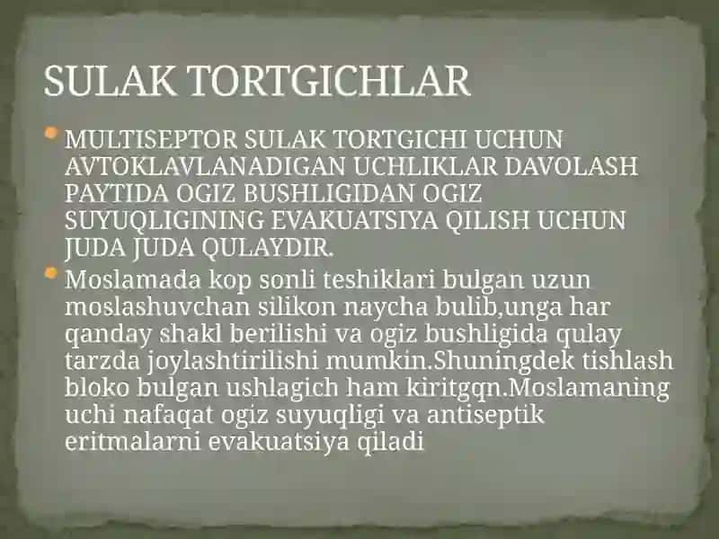 Zamonaviy stomatologiyada ish maydonini yuqori sifatli izolyatsiya 2